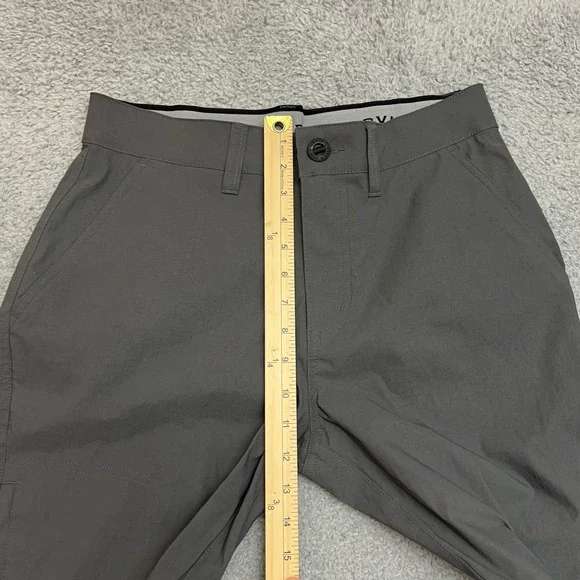 Orvis Tech Pants Mens 32 Gray Stretch Straight Casual Office Formal Comfort - Picture 10 of 12
